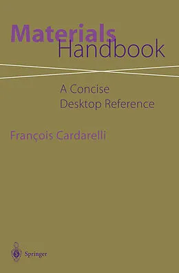 E-Book (pdf) Materials Handbook von François Cardarelli