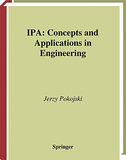 Couverture cartonnée IPA   Concepts and Applications in Engineering de Jerzy Pokojski