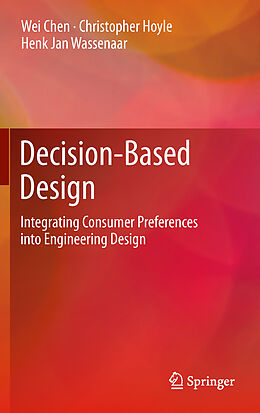 Livre Relié Decision-Based Design de Wei Chen, Henk Jan Wassenaar, Christopher Hoyle