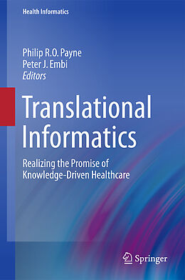 Fester Einband Translational Informatics von 