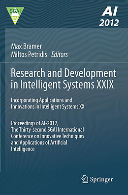 Kartonierter Einband Research and Development in Intelligent Systems XXIX von 