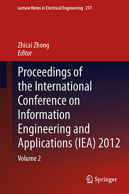 Livre Relié Proceedings of the International Conference on Information Engineering and Applications (IEA) 2012 de 