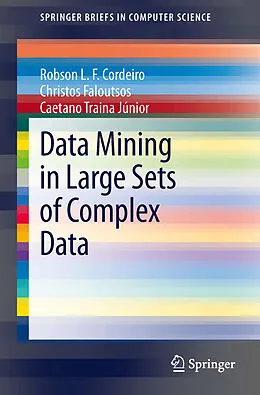 E-Book (pdf) Data Mining in Large Sets of Complex Data von Robson Leonardo Ferreira Cordeiro, Christos Faloutsos, Caetano Traina Júnior