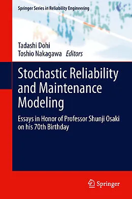 E-Book (pdf) Stochastic Reliability and Maintenance Modeling von Tadashi Dohi, Toshio Nakagawa