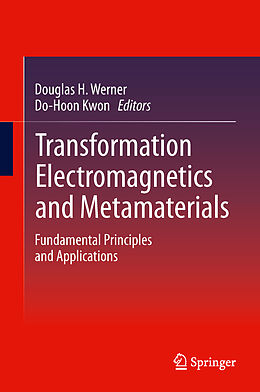 Livre Relié Transformation Electromagnetics and Metamaterials de 