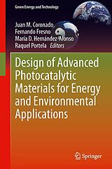 eBook (pdf) Design of Advanced Photocatalytic Materials for Energy and Environmental Applications de 