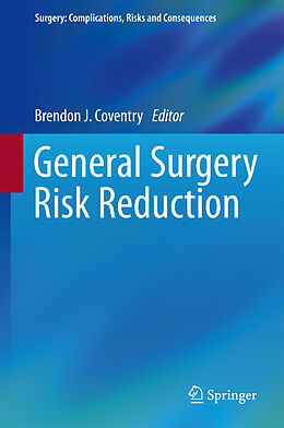 Fester Einband General Surgery Risk Reduction von 