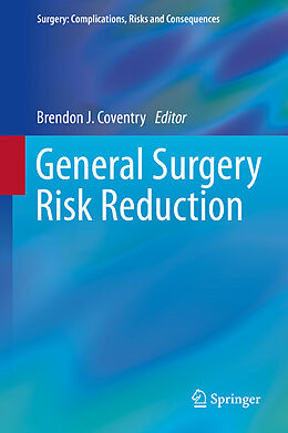 E-Book (pdf) General Surgery Risk Reduction von Brendon J. Coventry