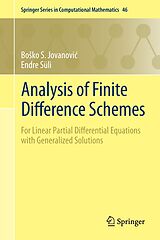 eBook (pdf) Analysis of Finite Difference Schemes de Bosko S. Jovanovic, Endre Süli