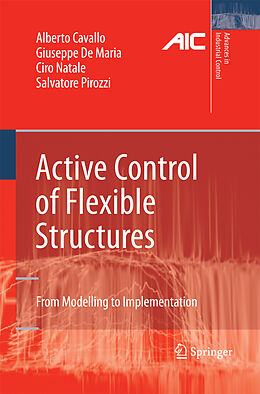 Couverture cartonnée Active Control of Flexible Structures de Alberto Cavallo, Salvatore Pirozzi, Ciro Natale