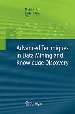 Kartonierter Einband Advanced Techniques in Knowledge Discovery and Data Mining von 