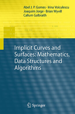 Kartonierter Einband Implicit Curves and Surfaces: Mathematics, Data Structures and Algorithms von Abel Gomes, Irina Voiculescu, Callum Galbraith