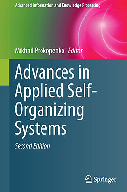 Kartonierter Einband Advances in Applied Self-Organizing Systems von 
