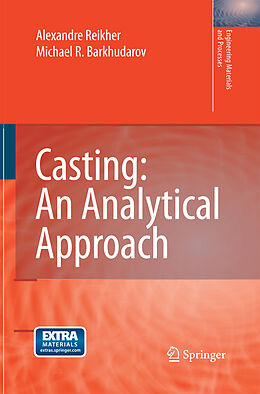 Couverture cartonnée Casting: An Analytical Approach de Michael R. Barkhudarov, Alexandre Reikher