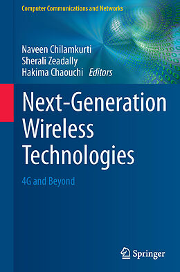 Couverture cartonnée Next-Generation Wireless Technologies de 