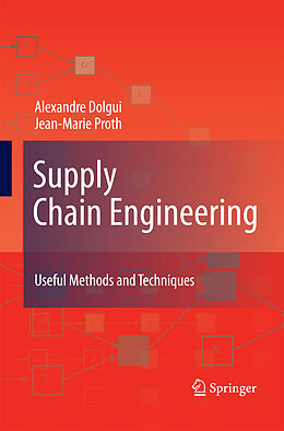 Couverture cartonnée Supply Chain Engineering de Jean-Marie Proth, Alexandre Dolgui