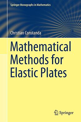 eBook (pdf) Mathematical Methods for Elastic Plates de Christian Constanda