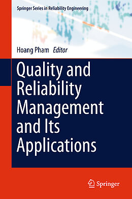 Fester Einband Quality and Reliability Management and Its Applications von 
