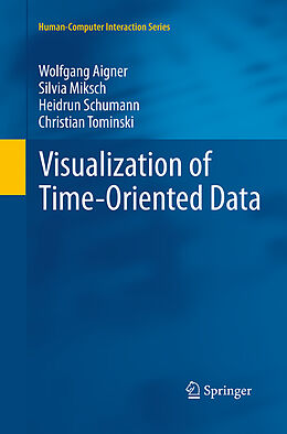 Kartonierter Einband Visualization of Time-Oriented Data von Wolfgang Aigner, Silvia Miksch, Heidrun Schumann