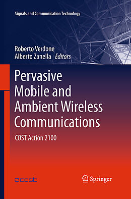 Couverture cartonnée Pervasive Mobile and Ambient Wireless Communications de 