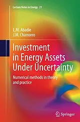 Kartonierter Einband Investment in Energy Assets Under Uncertainty von L. M. Abadie, J. M. Chamorro