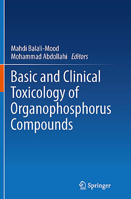 Kartonierter Einband Basic and Clinical Toxicology of Organophosphorus Compounds von 