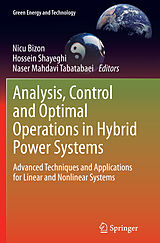 Couverture cartonnée Analysis, Control and Optimal Operations in Hybrid Power Systems de 