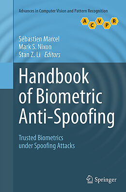 Couverture cartonnée Handbook of Biometric Anti-Spoofing de 