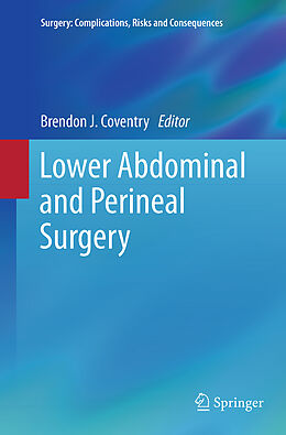 Kartonierter Einband Lower Abdominal and Perineal Surgery von 