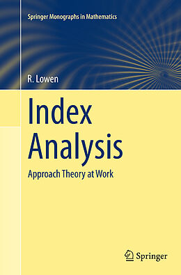 Couverture cartonnée Index Analysis de R. Lowen