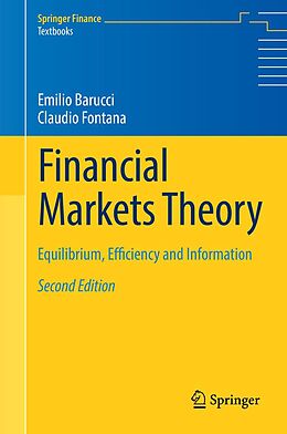 eBook (pdf) Financial Markets Theory de Emilio Barucci, Claudio Fontana