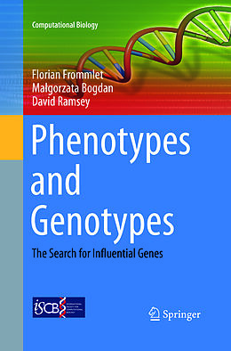 Kartonierter Einband Phenotypes and Genotypes von Florian Frommlet, David Ramsey, Ma gorzata Bogdan