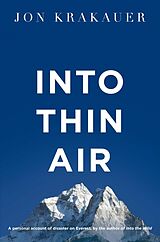 Couverture cartonnée Into Thin Air de Jon Krakauer