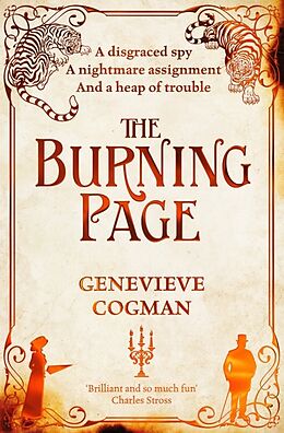 Kartonierter Einband The Burning Page von Genevieve Cogman