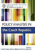 Policy analysis in the Czech Republic