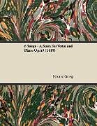 Couverture cartonnée 6 Songs - A Score for Voice and Piano Op.49 (1889) de Edvard Grieg