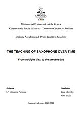 eBook (epub) THE TEACHING OF SAXOPHONE OVER TIME de Luca Mozzillo