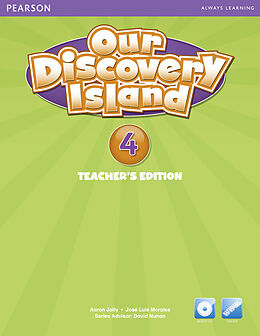  Our Discovery Island American Edition Teachers Book with Audio CD 4 Pack de 