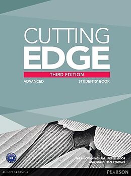 Broché Cutting Edge Advanced Student Book with DVD de Sarah; Moor, Peter Cunningham