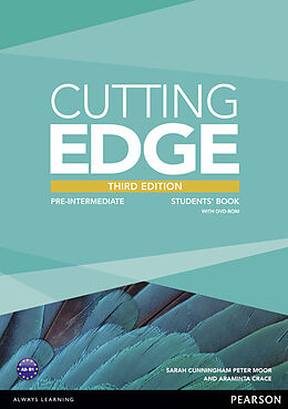  Cutting Edge 3rd Edition Pre-Intermediate Students' Book and DVD Pack de Sarah Cunningham, Peter Moor, Araminta Crace