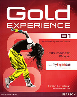  Gold Experience B1 Students' Book with DVD-ROM/MyLab Pack de Carolyn Barraclough, Kathryn Alevizos, Jill Florent