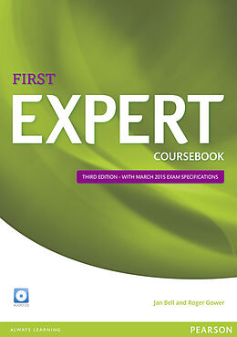 Set mit div. Artikeln (Set) Expert First 3rd Edition Coursebook with CD Pack von Jan Bell, Roger Gower