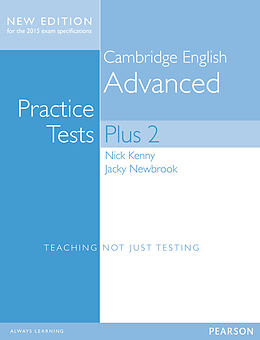 Couverture cartonnée Cambridge Practice Tests Plus New Edition 2014 Advanced Students' Book without Key de Nick Kenny, Jacky Newbrook