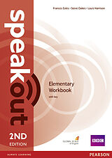 Couverture cartonnée Speakout Elementary 2nd Edition Workbook with Key de Louis Harrison