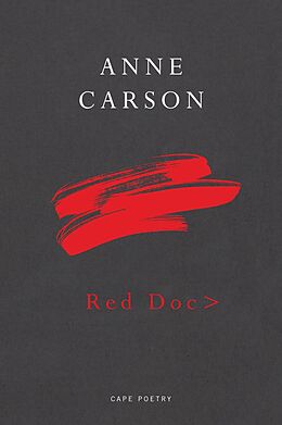 eBook (epub) Red Doc> de Anne Carson