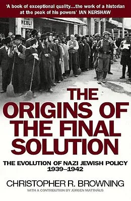 E-Book (epub) The Origins Of The Final Solution von Christopher Browning