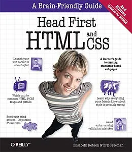 E-Book (epub) Head First HTML and CSS von Elisabeth Robson