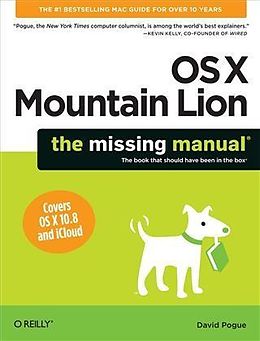 E-Book (pdf) OS X Mountain Lion: The Missing Manual von David Pogue