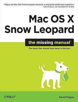E-Book (epub) Mac OS X Snow Leopard: The Missing Manual von David Pogue
