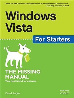 E-Book (pdf) Windows Vista for Starters: The Missing Manual von David Pogue